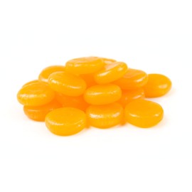 Butterscotch Hard Candy - 4 Pounds - Individually Wrapped Butter Scotch Candies - Yellow Candy - Butterscotch Discs Buttons - Bulk Candy