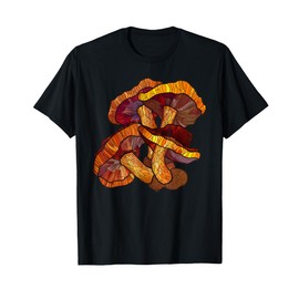 Reishi Mushroom Stained Glass T-Shirt