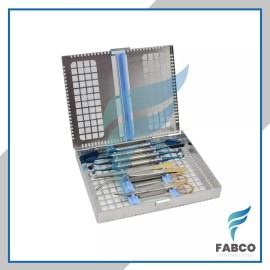 FABCO PRF Box GRF Dental  7Pcs Prf Instruments Set With Sterilization Cassette