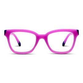 Peepers by PeeperSpecs Women's Purple Soft Square Reading Glasses, 1.75