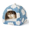 Lesure Cute Cat Beds for Indoor Cats - 2 in