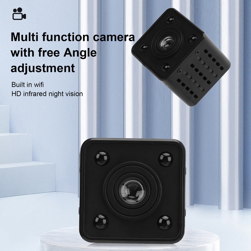 Indoor Magnetic Camera Micro USB 300mAh WiFi 1080P HD Night