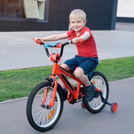 YUNSCM 18" Bike Tires 18 x 2.125/57-355 and 18" Bike Tubes Schrader Valve with 2 Rim Strips Compatible with 18x1.75 18x1.95 18x2.10 18x2.125 18x2.20 18x2.25 Bike Bicycle Tires and Tubes (Y-1110)