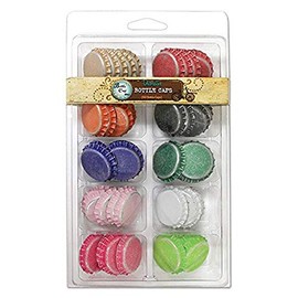 Bottle Cap 50 Distressed Multi-Pack Standard Bottle Caps