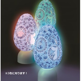 80 Piece Jigsaw Puzzle Moomin Blooming Maze [Light Up Sphere Puzzle, Lantern Egg]