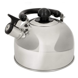 Kettle - 1,8 L - Stainless Steel - Induction and Gas - with Flute - Ã˜ 19 cm
