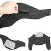 Dark Gray Neck Supporter with Cairo Pocket, Cold Protection, Neck