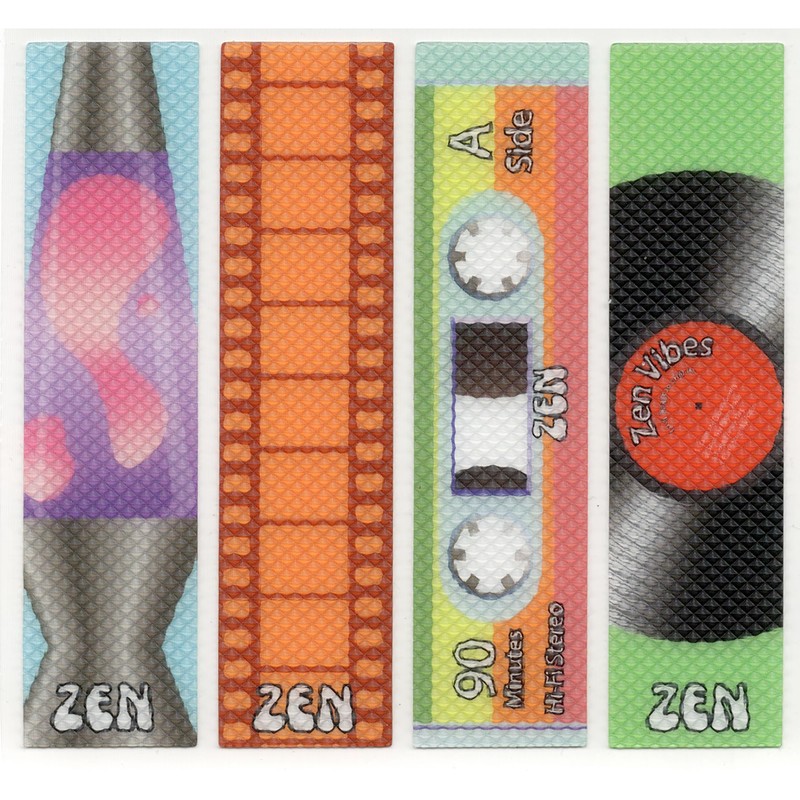 The Pencil Grip Zen Strips, Bumpy Retro Set 9, 4