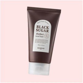 Skinfood NEW Black Sugar Perfect Scrub Foam 180g 3984776 / 스킨푸드 NEW 블랙슈가 퍼펙트 스크럽 폼 180g 3984776