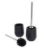 2Pcs Toilet Brush Robust Lockable Threads Efficient Safe Durable Material