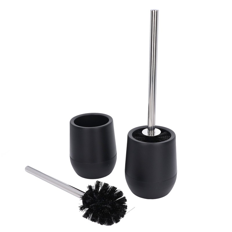 2Pcs Toilet Brush Robust Lockable Threads Efficient Safe Durable Material