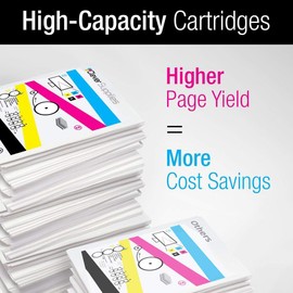 CS Replacement Toner Cartridge Compatible with HP 55X CE255X 55A CE255A Black 500 MFP M525dn 500 MFP M525f Flow MFP M525c M521dn MFP MFP M521dw P3010 P3015d P3015dn Toner Cartridge 4 Pack