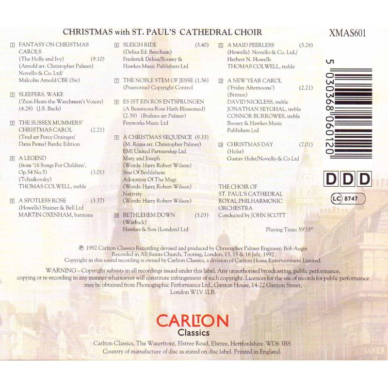 Christmas with St Paul's Cathedral Choir