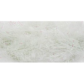 King Cole Tinsel Chunky 75% Polyester 25% Lurex Knitting Weaving Garments Superbly Soft Yarn 1 Ball - 50g Ball 70 Metres, 76.5 Yards - 3424-Icicle