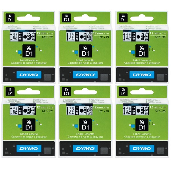 DYMO 45010 D1 Tape Cartridge for Dymo Label Makers, Created