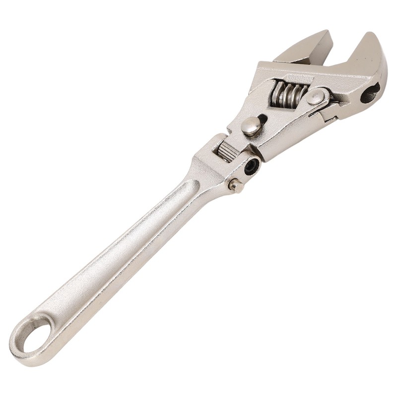 Adjustable Wrench Multi Functional Folding Rocker Ratchet Quick Machine Repair