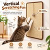 Sisal Cat Scratcher Replacement Pad with Hanging Ball – 40