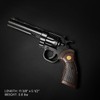 12-Inch Foam Decorative Revolver Prop – Realistic Replica with Textured