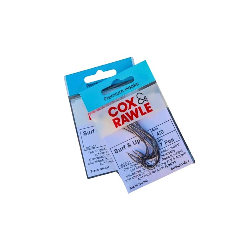 Cox & Rawle Surf & Uptide Sea Fishing Hooks Size