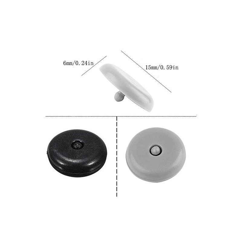 Y-Axis Universal Seat Belt Stopper Kit - 5 Pairs of