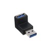 InLine 35300R USB 3.0 Male A to Female A Angled