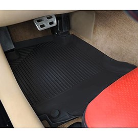 1997-2013 Corvette Molded Rubber Floor Mats (Black)