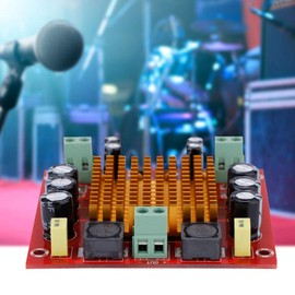 Digital Power Amplifier Board, 150W Mono Amplifier Board New Single Channel Digital Amplifier Board Power Amplifier Module 12V-26V TPA3116D2, Digital Audio Amplifier Board with Multifac