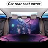 Delerain Car Rear Seat Covers, Dream Catcher Space Stars Car