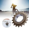 Single Speed Freewheel Sprocket, 18T Bicycle Freewheel Single Speed Sprocket