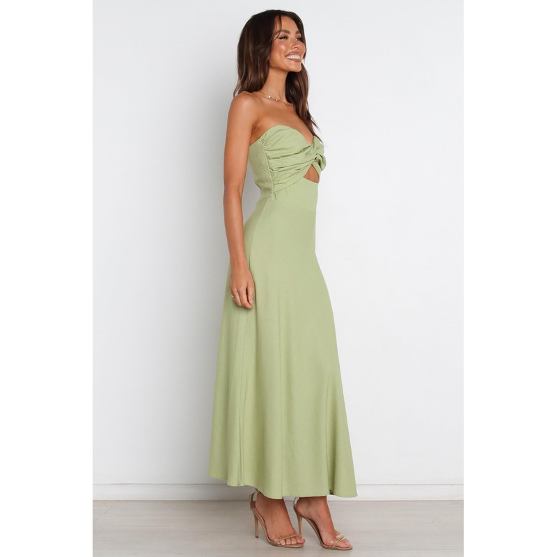 Petal & Pup Women's Rosetta Dress, Olive, 2