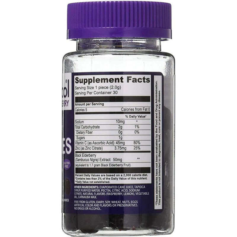 SAMBUCOL BLACK ELDERBERRY Zinc Vit C Boost Immunity DEVELOPED BY