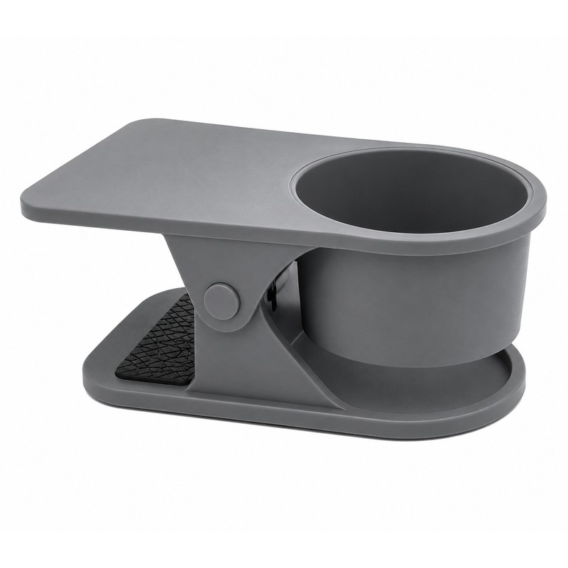 Desk Cup Holder for Drinks – Space-Saving Side Organizer for