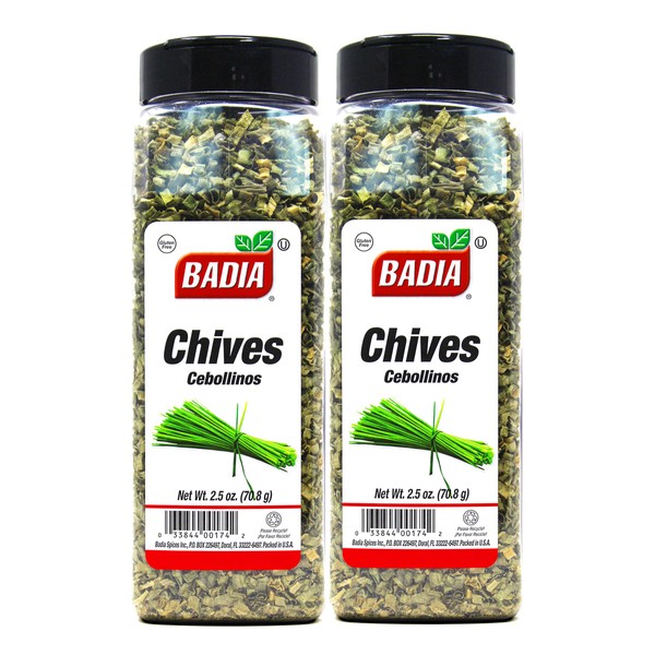 Badia Chives, 2.5 oz - Palatize Pack of 2