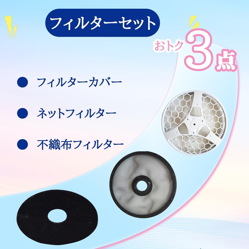 ISTORA Electric Clothes Dryer Filter Cover Set Non-woven Filter (Back