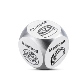 National Couple's Day Gifts for Women Men Cool Stuff for Boys Girls Food Dice Game for Husband Birthday Gift 11th Anniversary Date Night Gifts for Couple Gift for Boyfriend Girlfriend