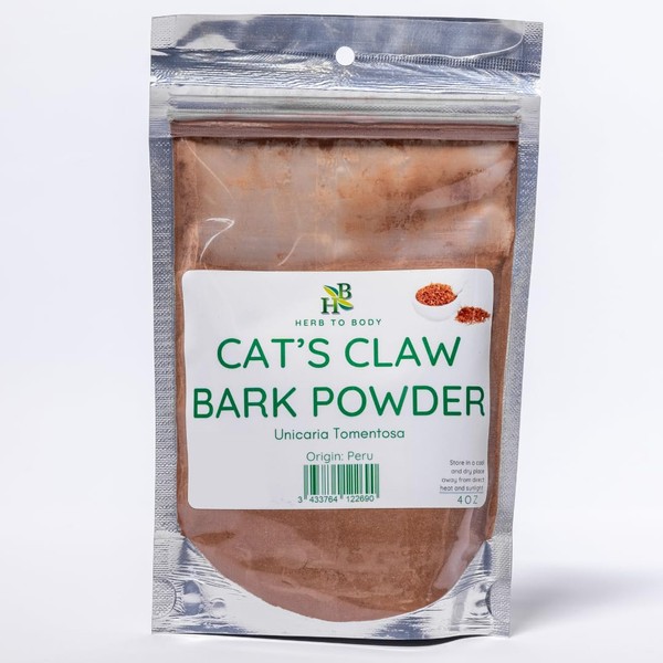 Herb To Body Cat's Claw Bark Powder | Unicaria Tomentosa