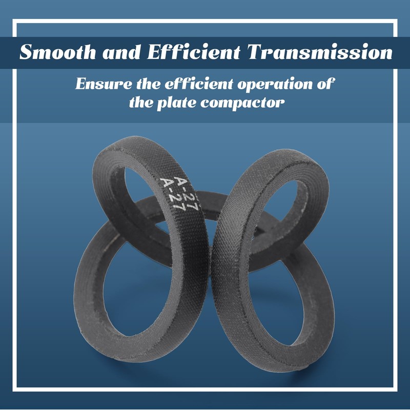 Esttlamer V-Belt A27 Drive Belt Replacement for Wacker Neuson WP1550