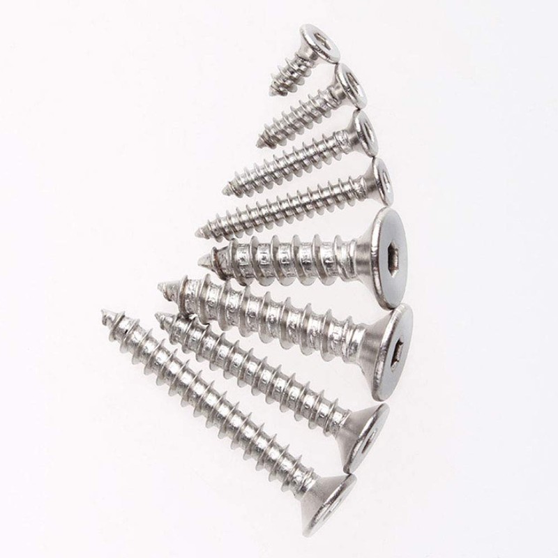 Yudesun Hardware Fasteners Nails Hexagonal Tapping Screws - Stainless Steel