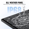 Rvpozwer 18BB 100 Watt Solar Panel, N-Type 12V 100W Solar