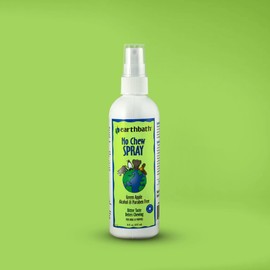 Earthbath No Chew Spray Bitter Apple Deter Chewing for Dogs and Puppies 8-Ounce