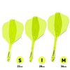 WINMAU Darts Fusion Integrated Flight & Shaft System - No.6