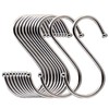 10PCS Stainless Steel S Hook - S Shaped Heavy Duty