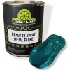 LiME LiNE Turquoise Metal Flake Ready to Spray Automotive Basecoat
