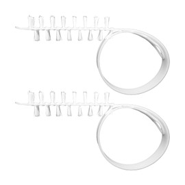 2 Pcs Rolling Washing Machine Cleaning Brush,Long Flexible Cleaning Brush Nylon Rolling Brush for Washing Machine Vent Cleaning(size:60cm)