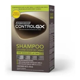 Shampoo Desvanecedor De Canas Just For Men Control Gx