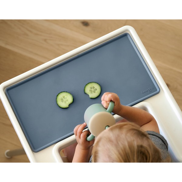 Smack Fun - Mantel individual de silicona para bebés y niños, diseño antideslizante sin BPA (Tradewinds), compatible con silla alta IKEA®