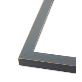 The Rusty Roof - Distressed Emily Slate Blue - Solid Wood Picture Frame - 8.25x11.75 (A4)