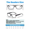 Autojouls 5-Pack Blue Light Blocking Reading Glasses for Women Men