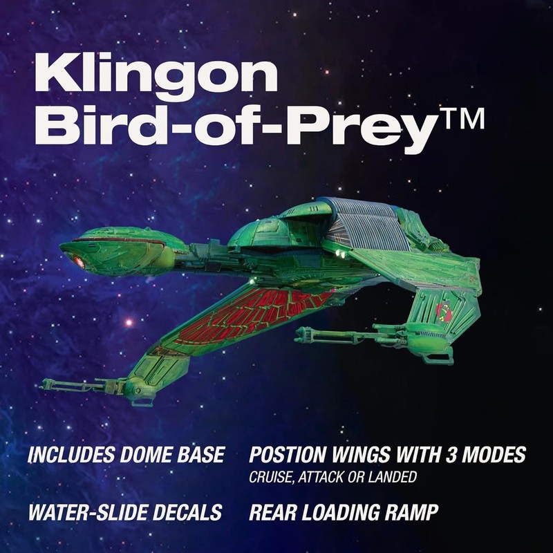 PLATZ AMT STAR TREK KINGON BIRD OF PLAY 1/350 Scale