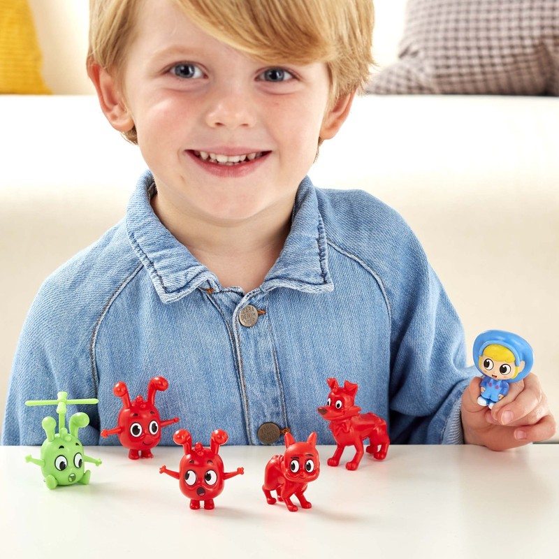 Morphle Multi Figure Pack, preschool scaled figures, imaginative play, moonbug,